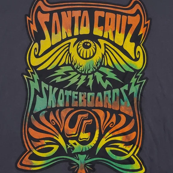 Santa Cruz Skateboards T Shirt - Picture 2 of 6